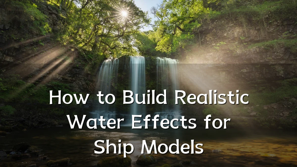 How to Build Realistic Water Effects for Ship Models