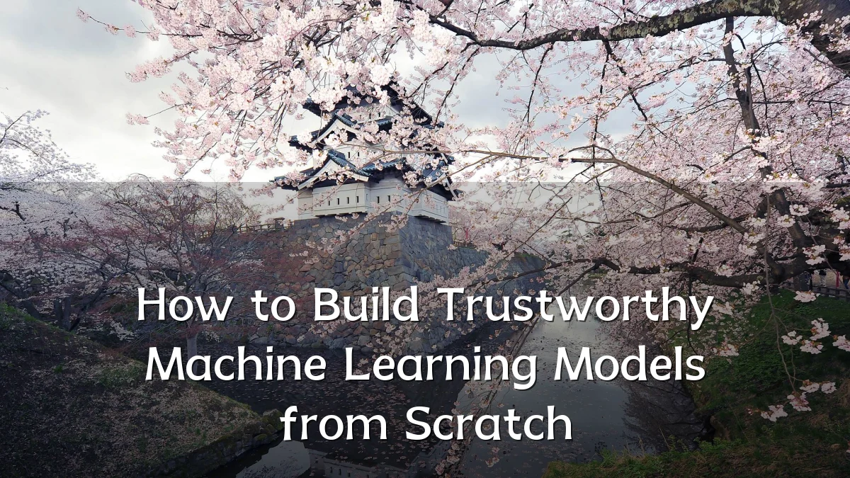 How to Build Trustworthy Machine Learning Models from Scratch