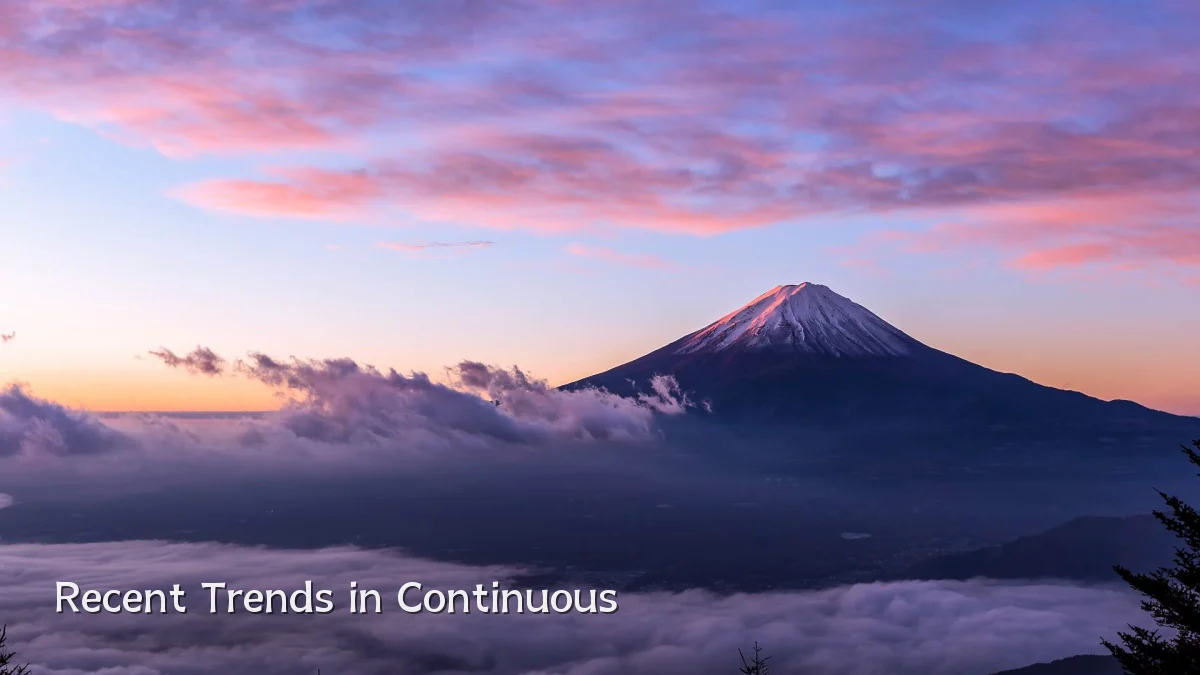 Recent Trends in Continuous