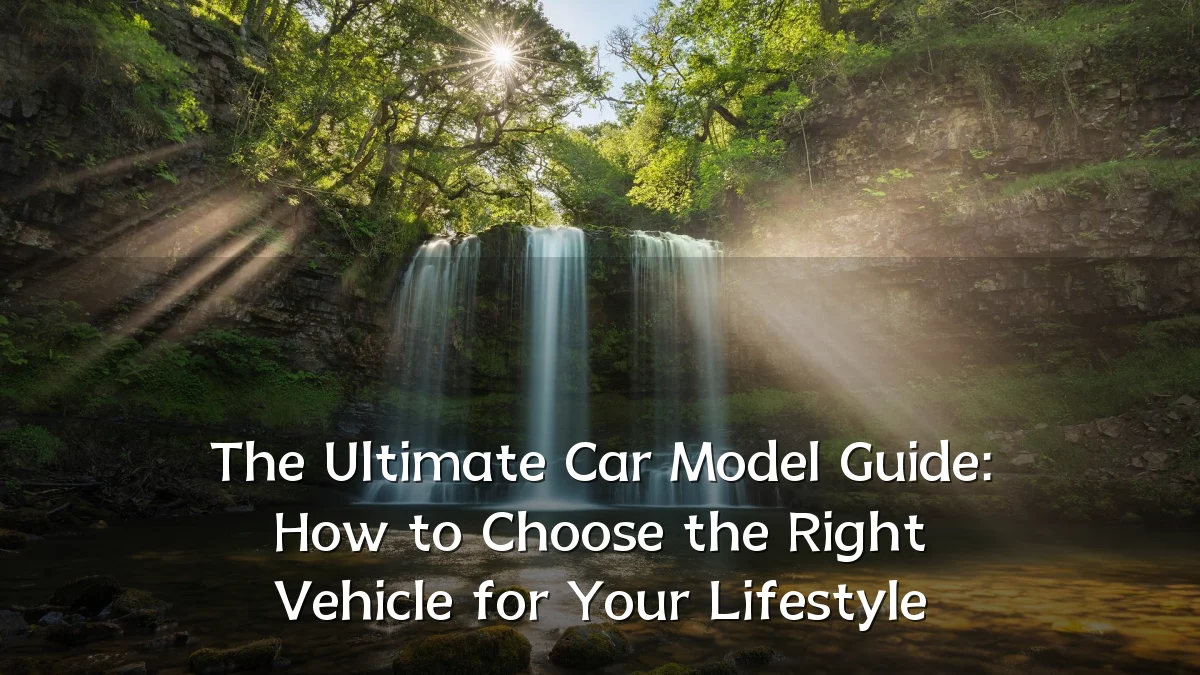 The Ultimate Car Model Guide: How to Choose the Right Vehicle for Your Lifestyle
