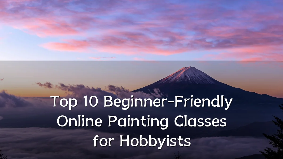 Top 10 Beginner-Friendly Online Painting Classes for Hobbyists