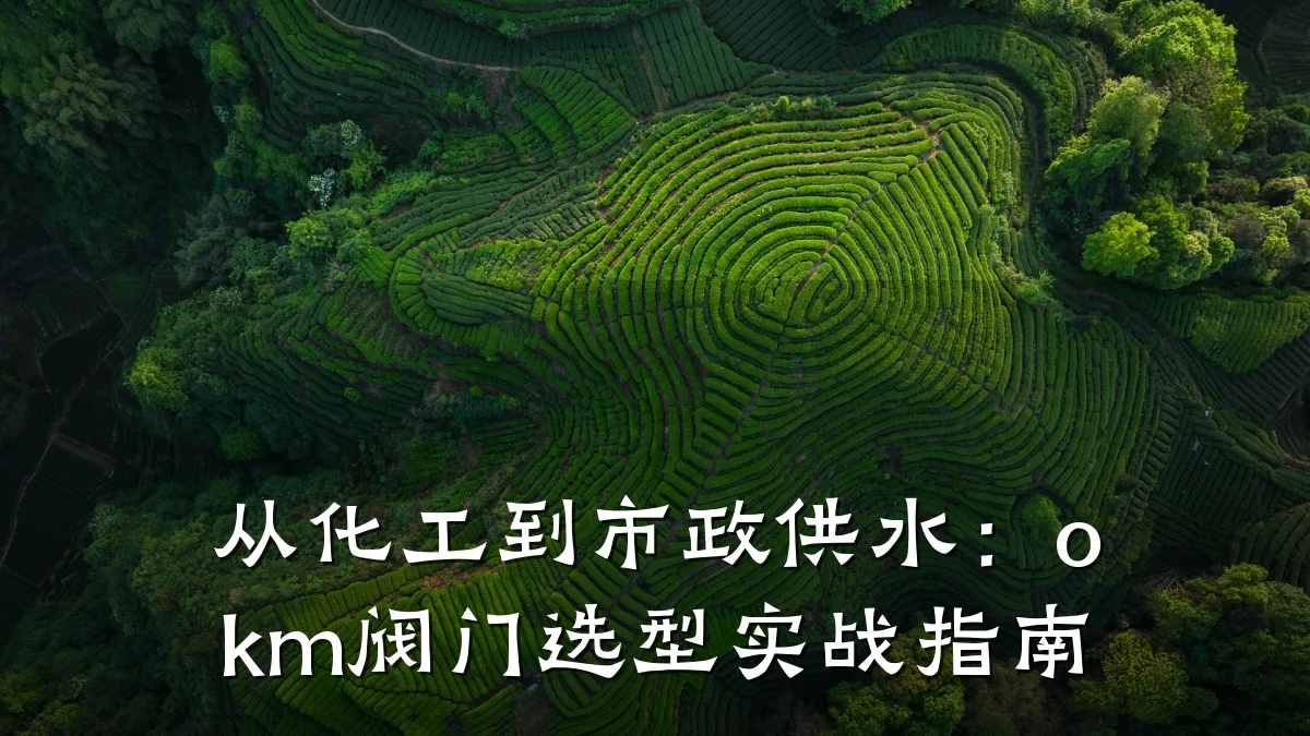 从化工到市政供水:okm阀门选型实战指南